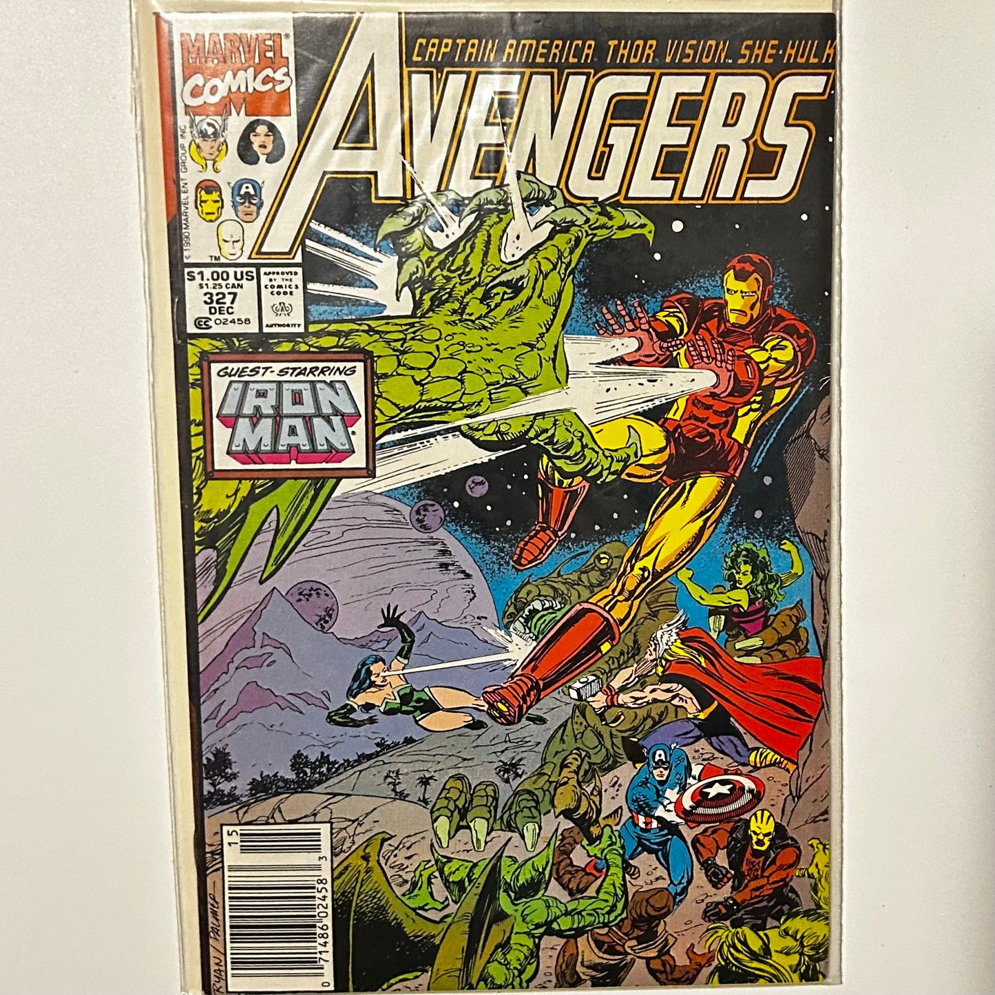 Avengers #327 Newsstand