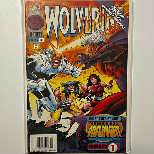 Wolverine #104 Newsstand