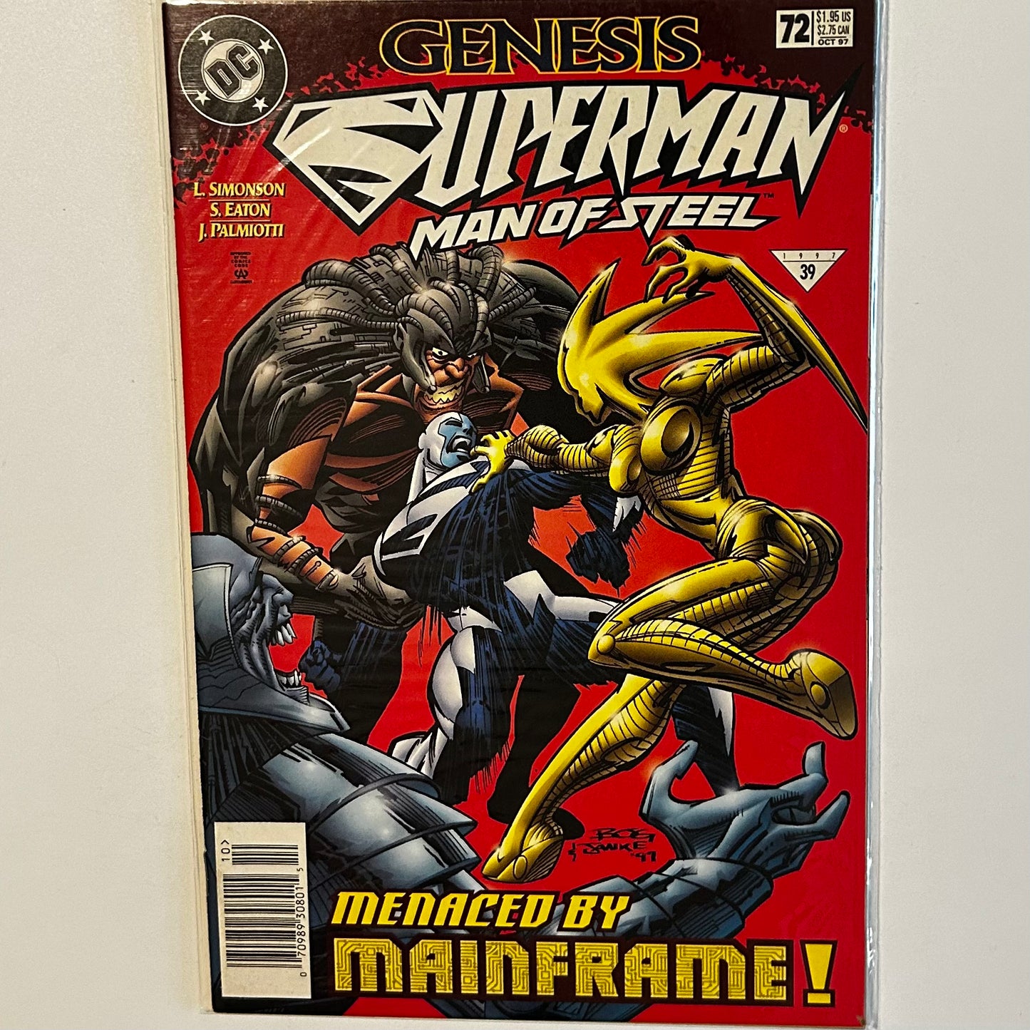 Superman Man of Steel #72 Newsstand