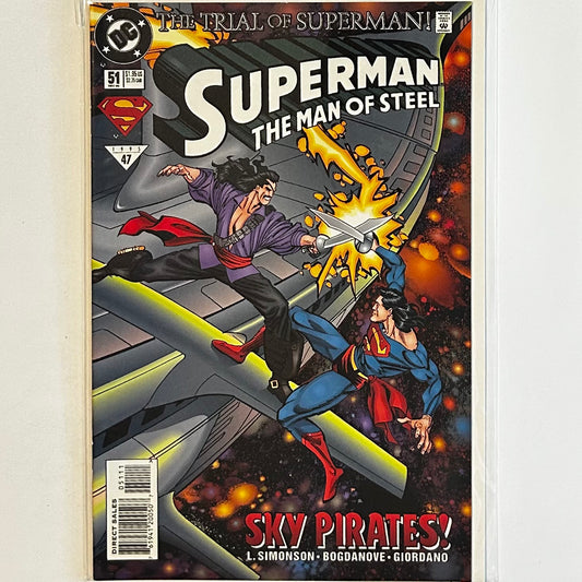 Superman Man of Steel #51