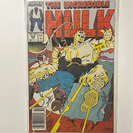 The Incredible Hulk #348 Newsstand