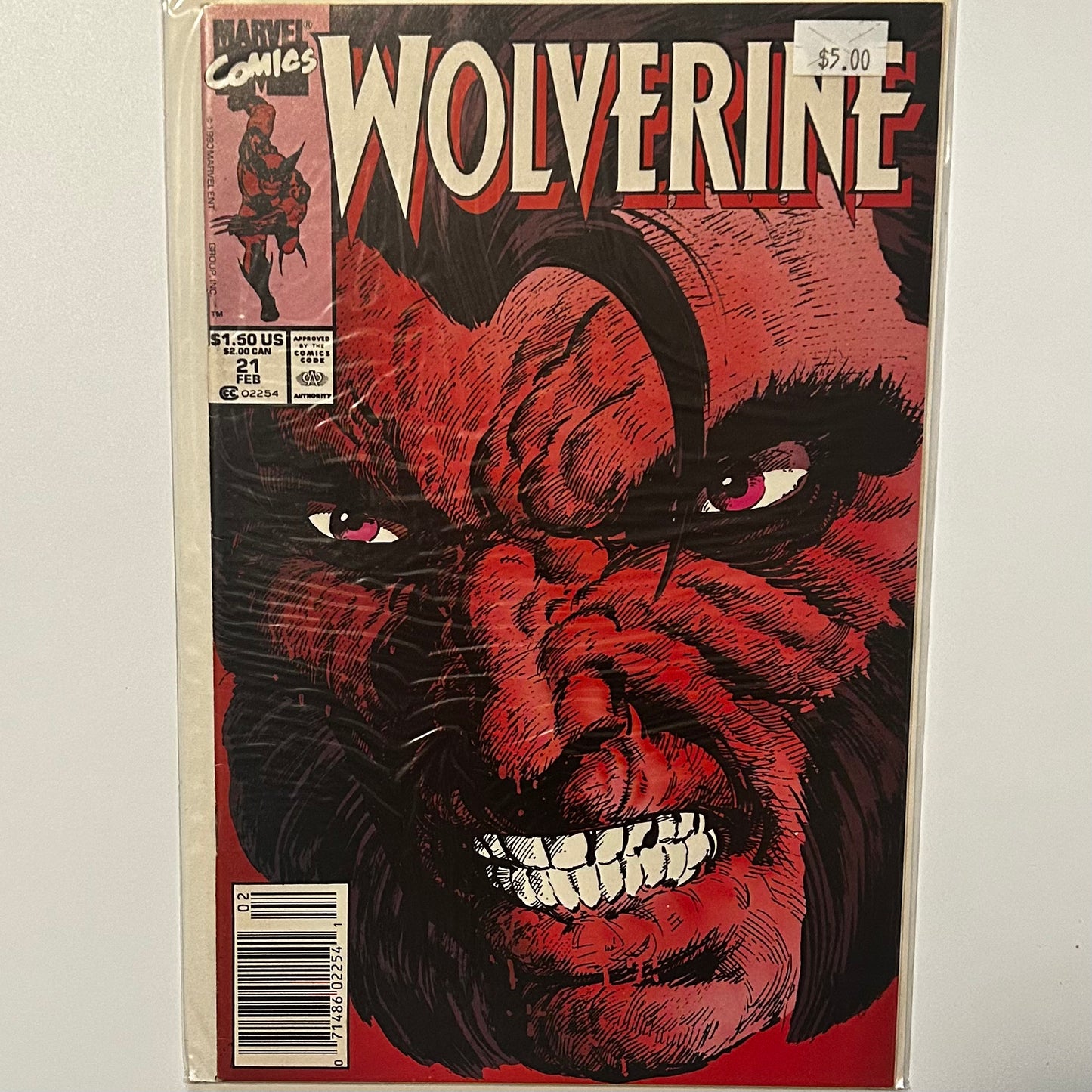 Wolverine #21 Newsstand