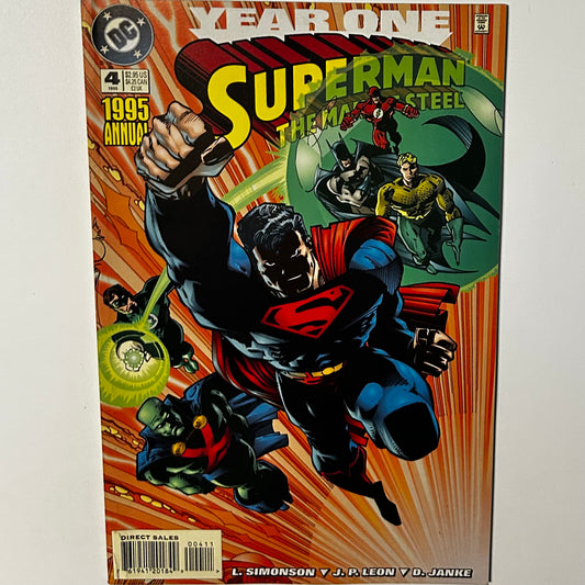 Superman Man of Steel Annual #4