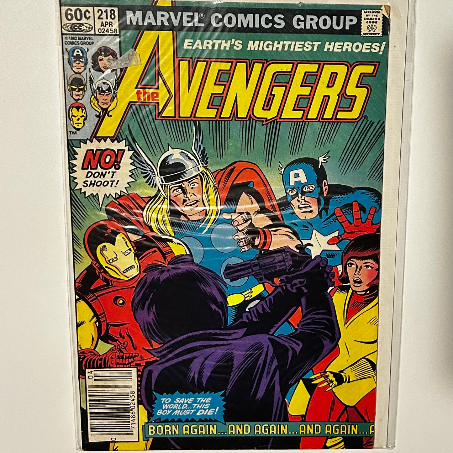 Avengers #218 Newsstand