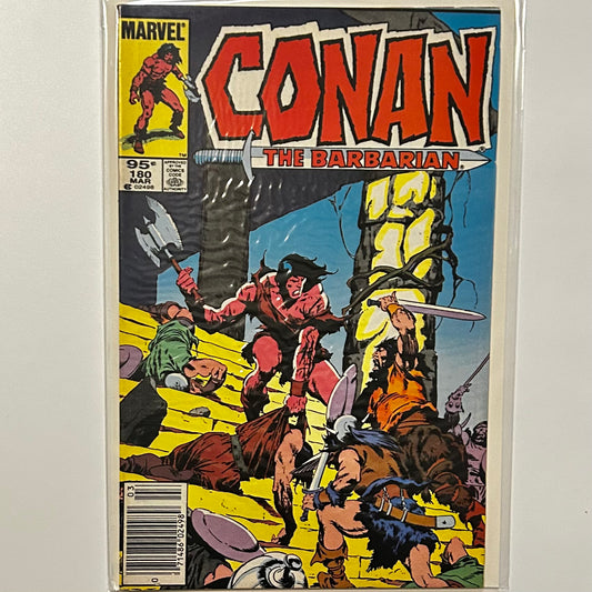 Conan the Barbarian #180 Newsstand
