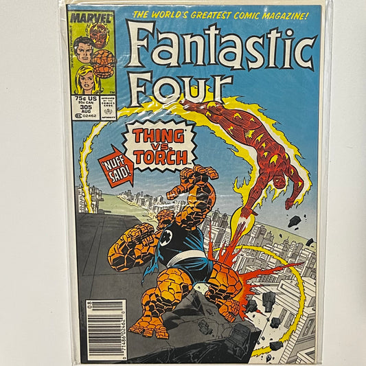 Fantastic Four #305 Newsstand