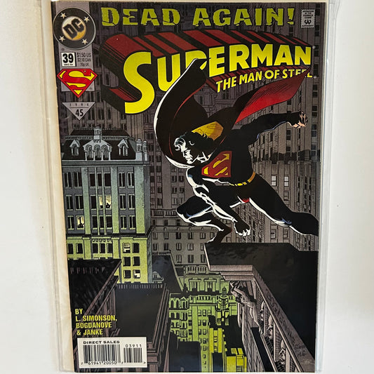 Superman Man of Steel #39