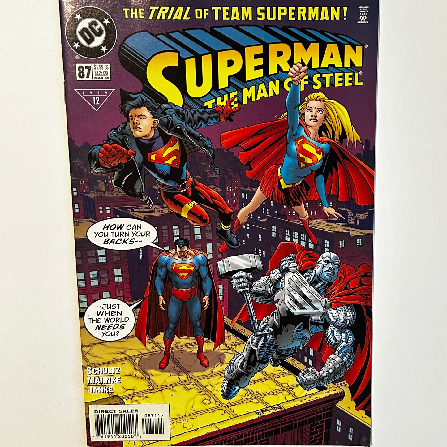 Superman Man of Steel #87