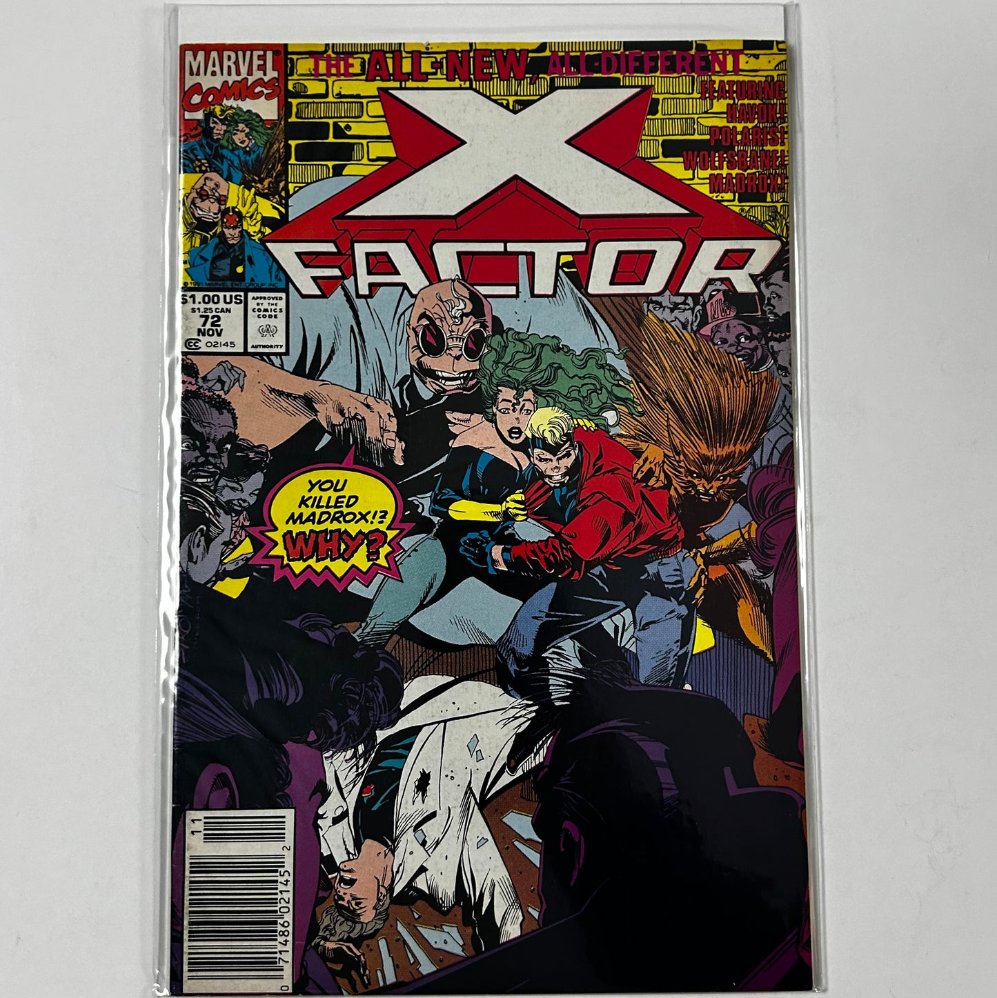 X-Factor #72 Newsstand
