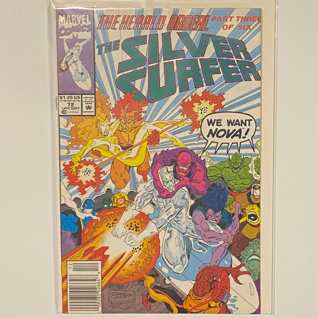 Silver Surfer #72 Newsstand