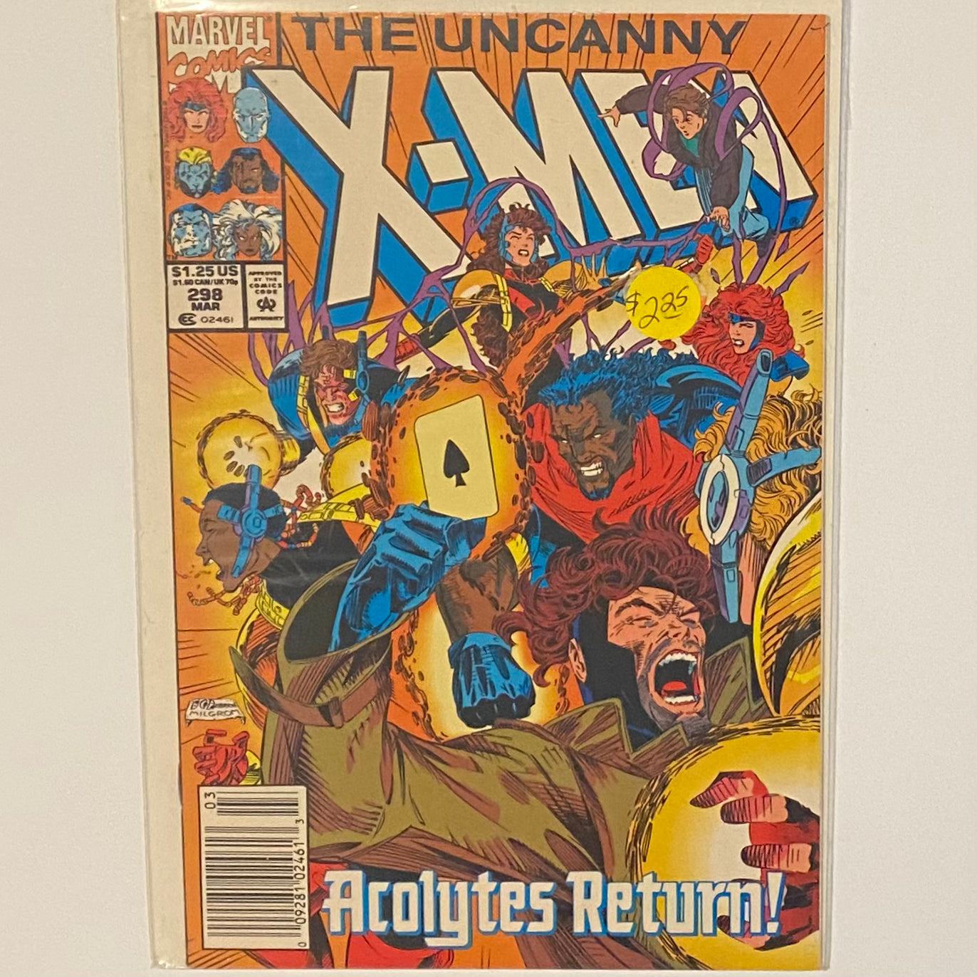 The Uncanny X-men #298 Newsstand