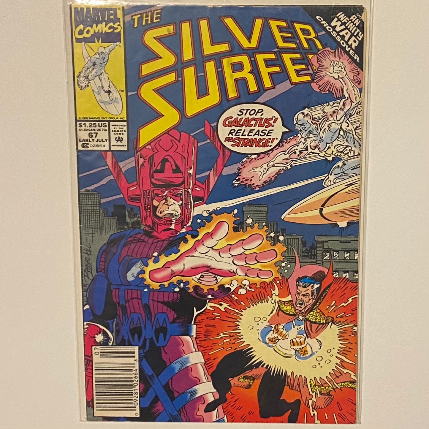 Silver Surfer #67 Newsstand