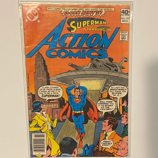 Action Comics #501 Newsstand