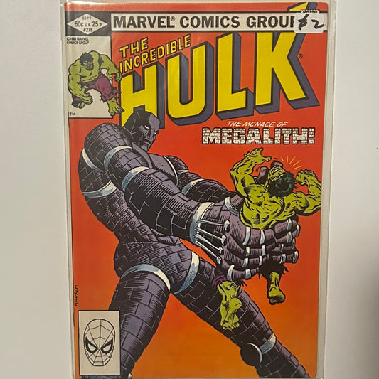 The Incredible Hulk #275