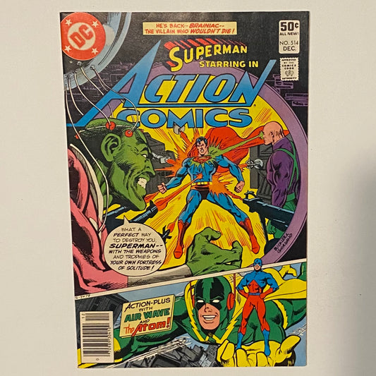 Action Comics #514 Newsstand