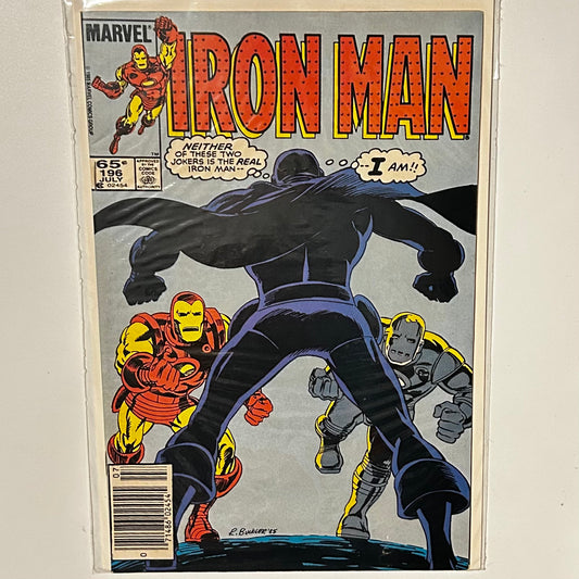 Iron Man #196 Newsstand