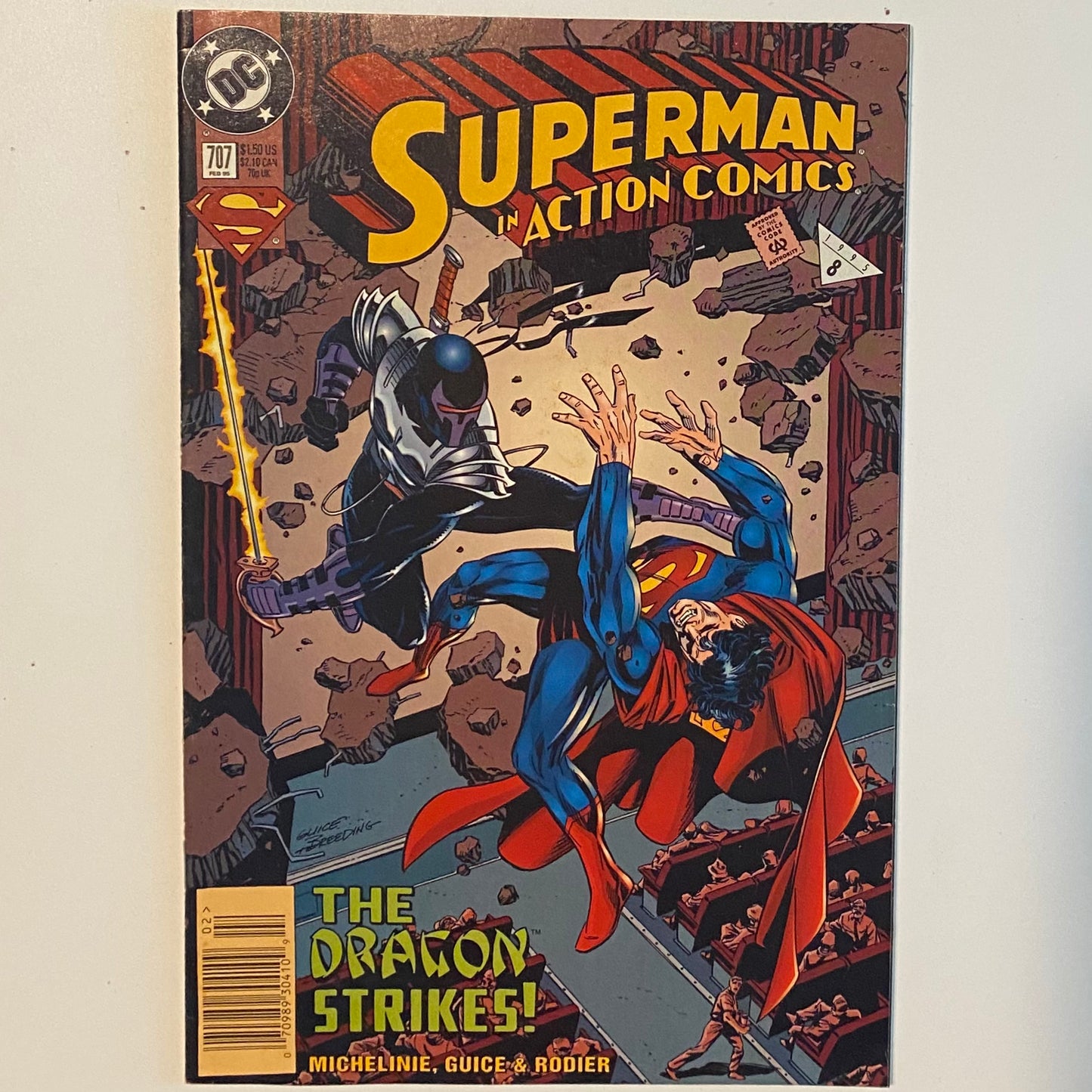 Action Comics #707 Newsstand