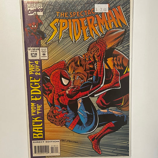 The Spectacular Spider-Man #218