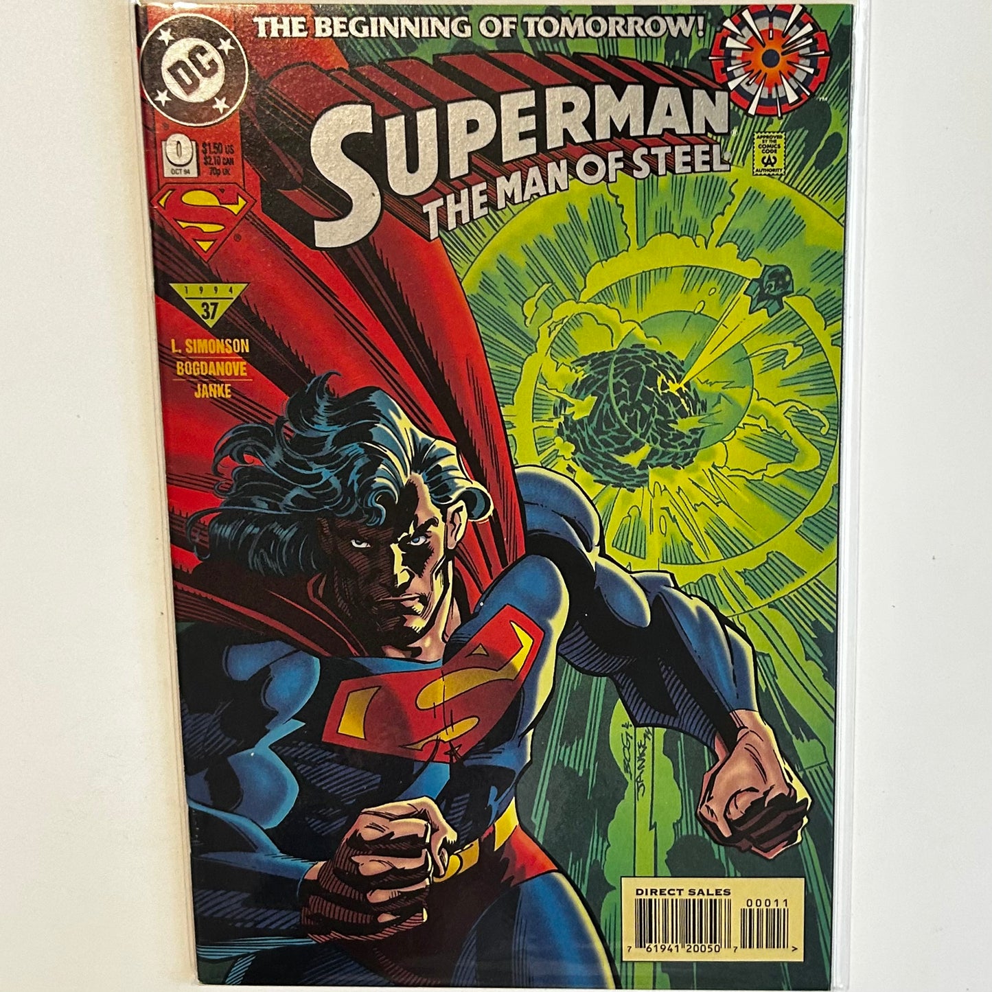 Superman Man of Steel #37