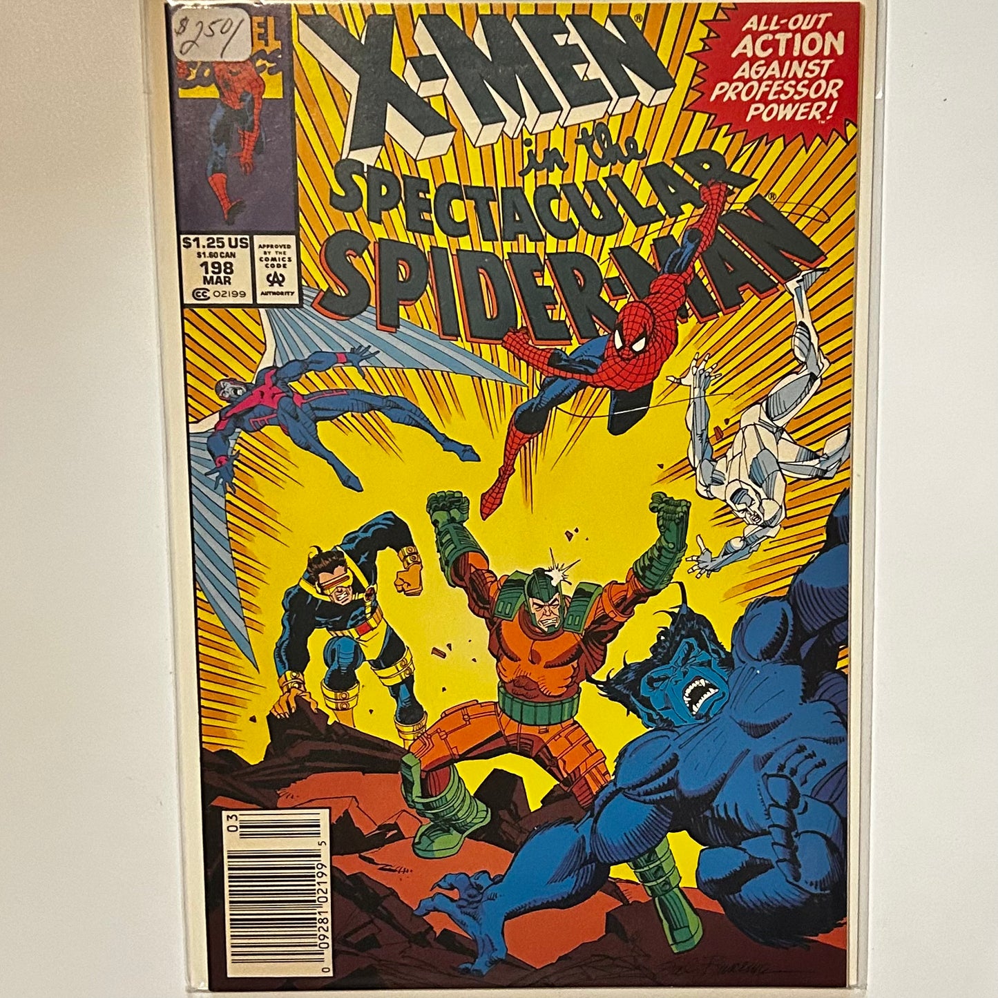 The Spectacular Spider-Man #198 Newsstand