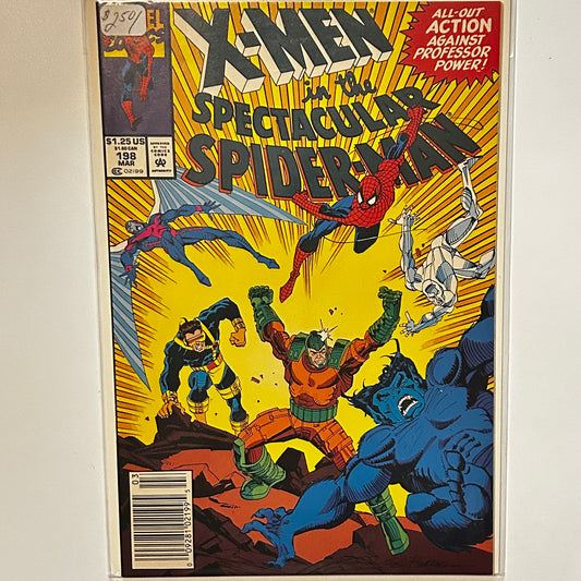 The Spectacular Spider-Man #198 Newsstand