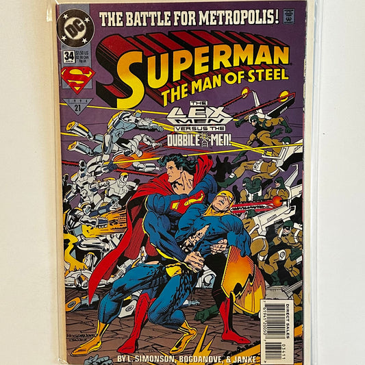Superman Man of Steel #34
