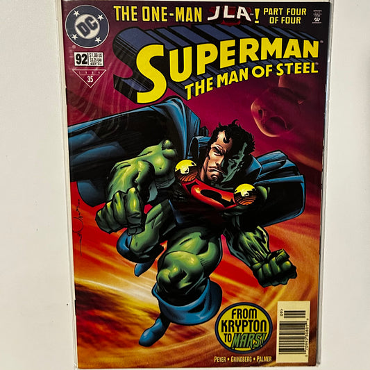 Superman Man of Steel #92 Newsstand