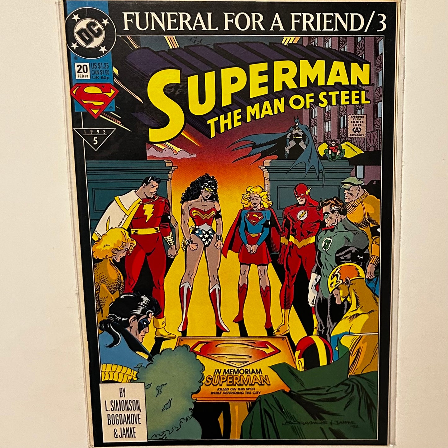 Superman Man of Steel #20