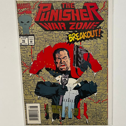 The Punisher War Zone #16 Newsstand