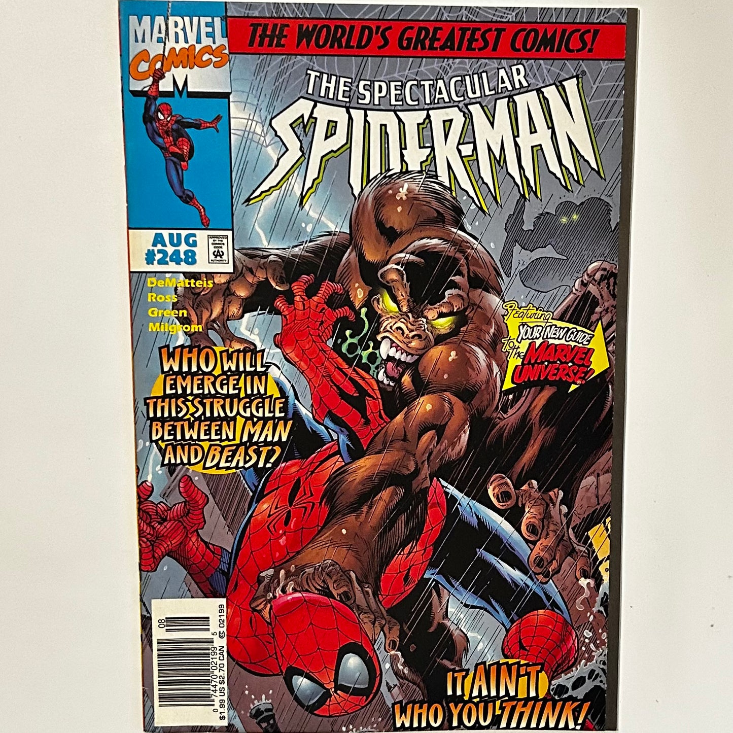 The Spectacular Spider-Man #248 Newsstand