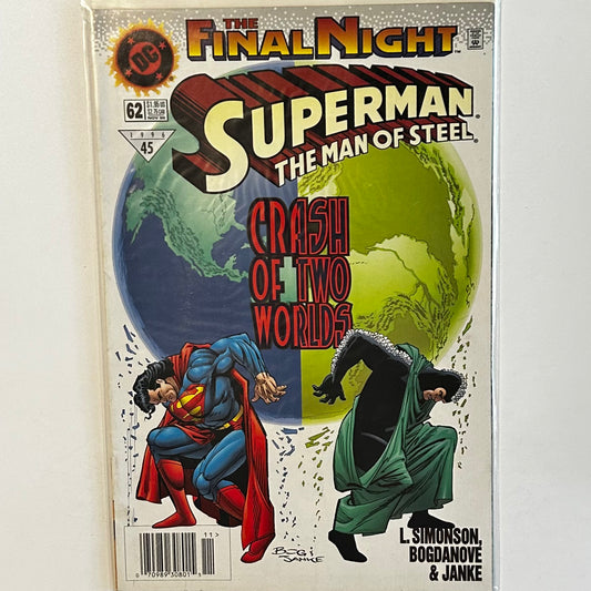 Superman Man of Steel #62 Newsstand