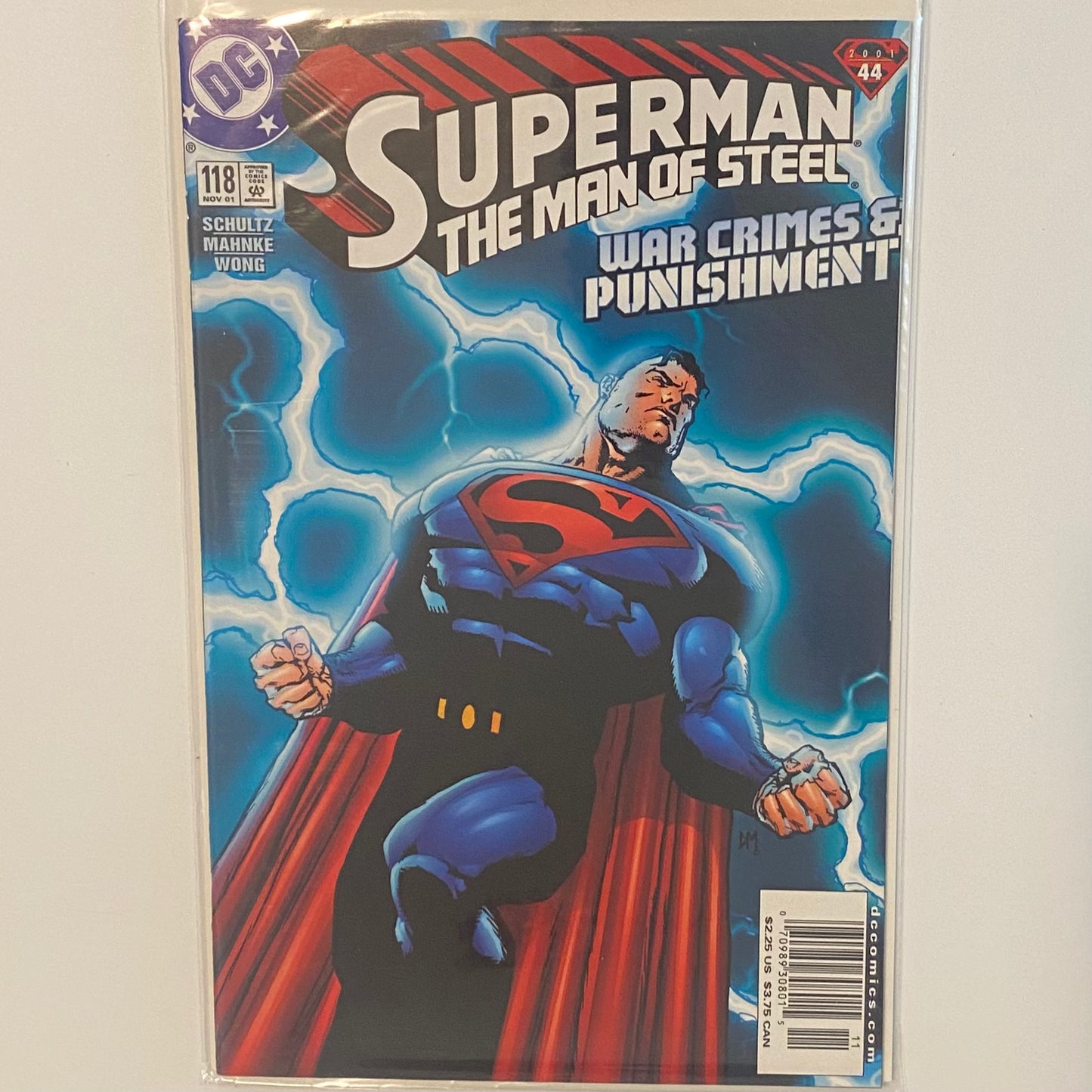 Superman Man of Steel #118 Newsstand