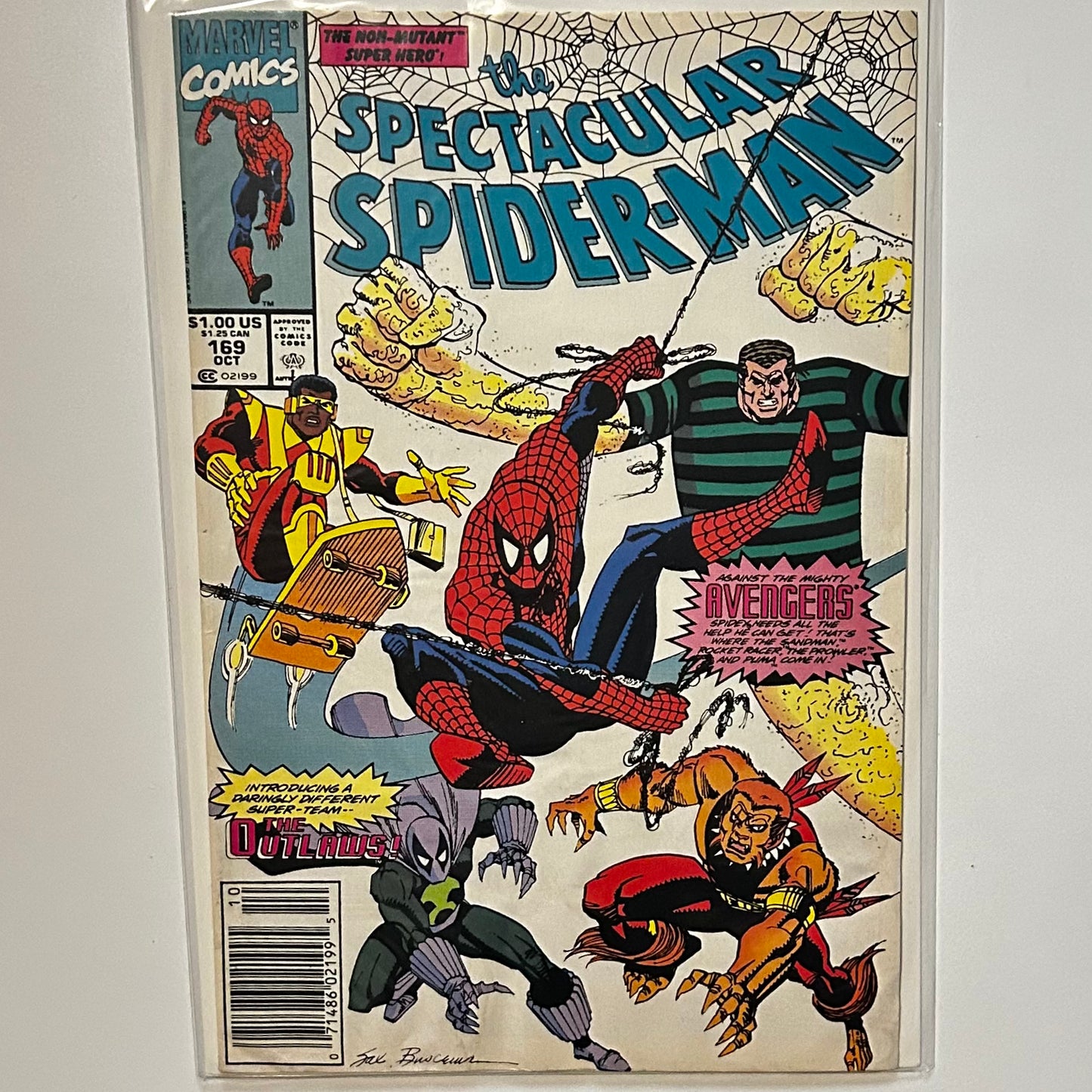 The Spectacular Spider-Man #169 Newsstand