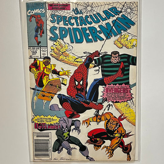 The Spectacular Spider-Man #169 Newsstand