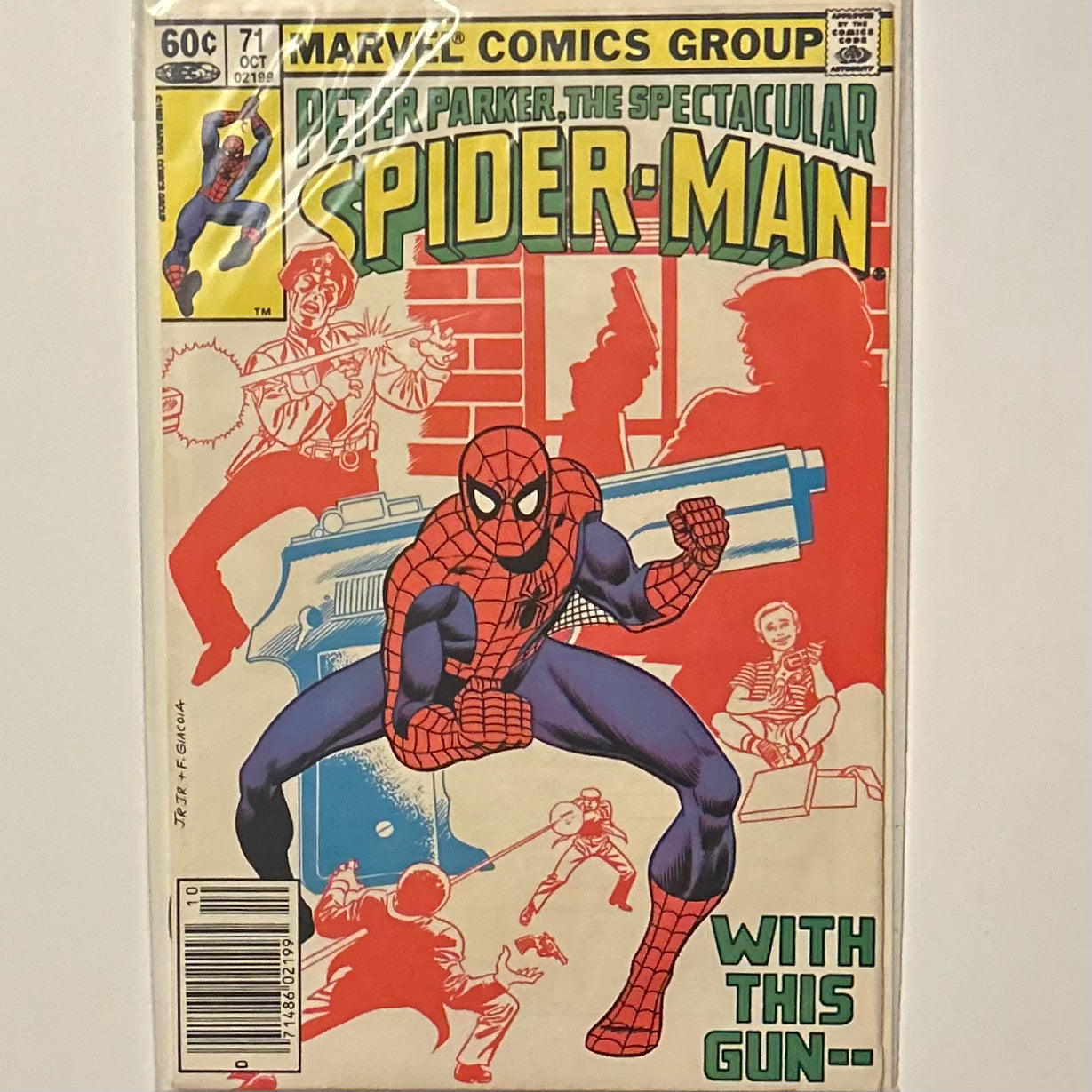 The Spectacular Spider-Man #71 Newsstand