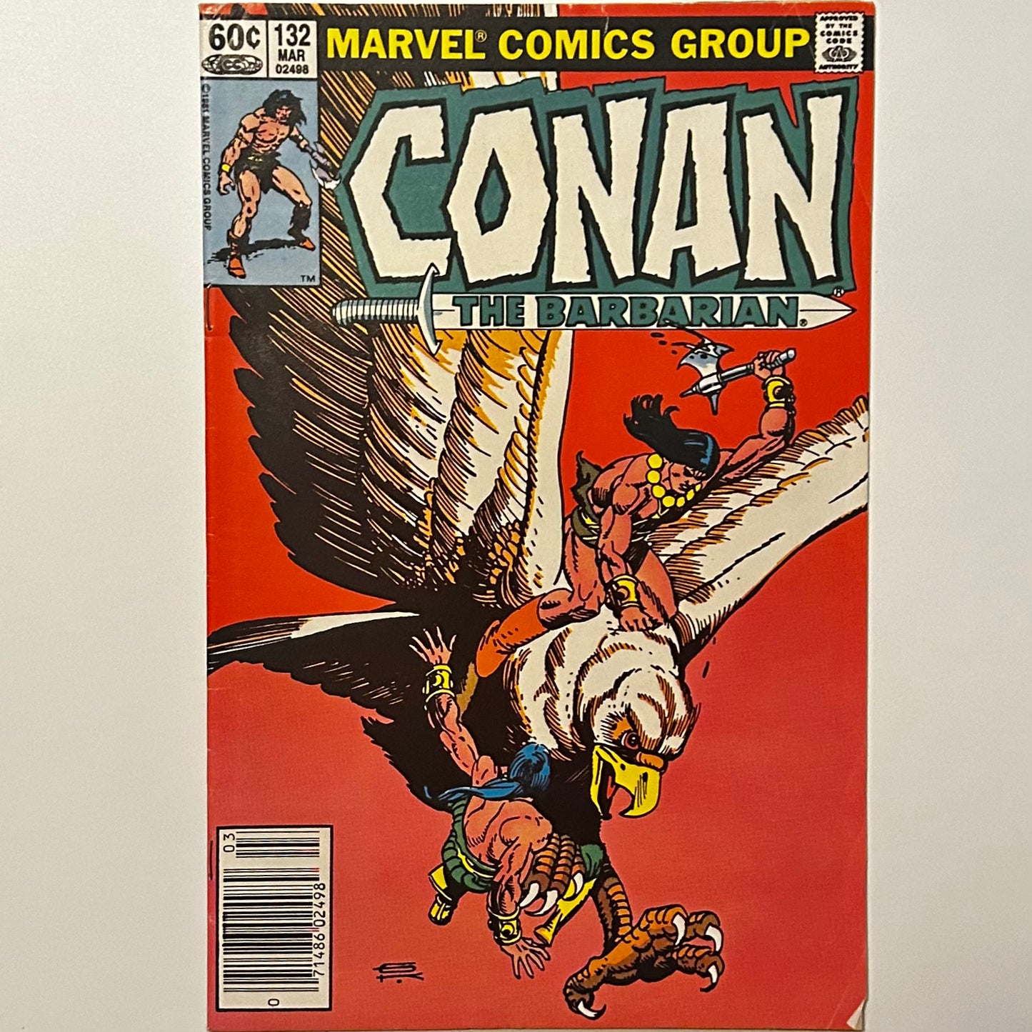 Conan the Barbarian #132 Newsstand