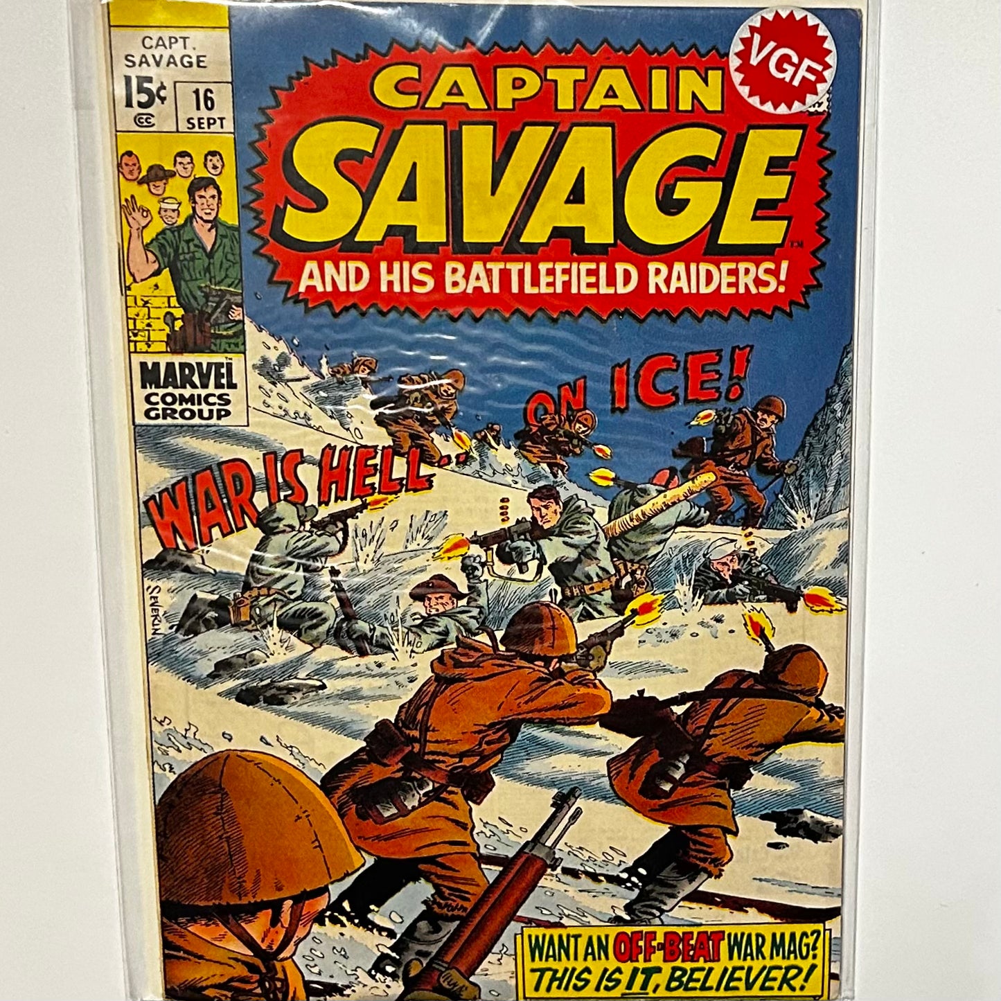 Captain Savage and his Battlefield Raiders #16