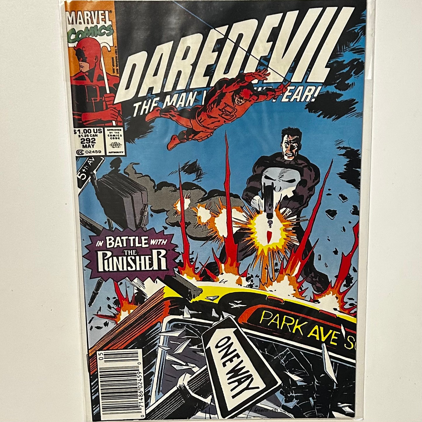 Daredevil #292 Newsstand