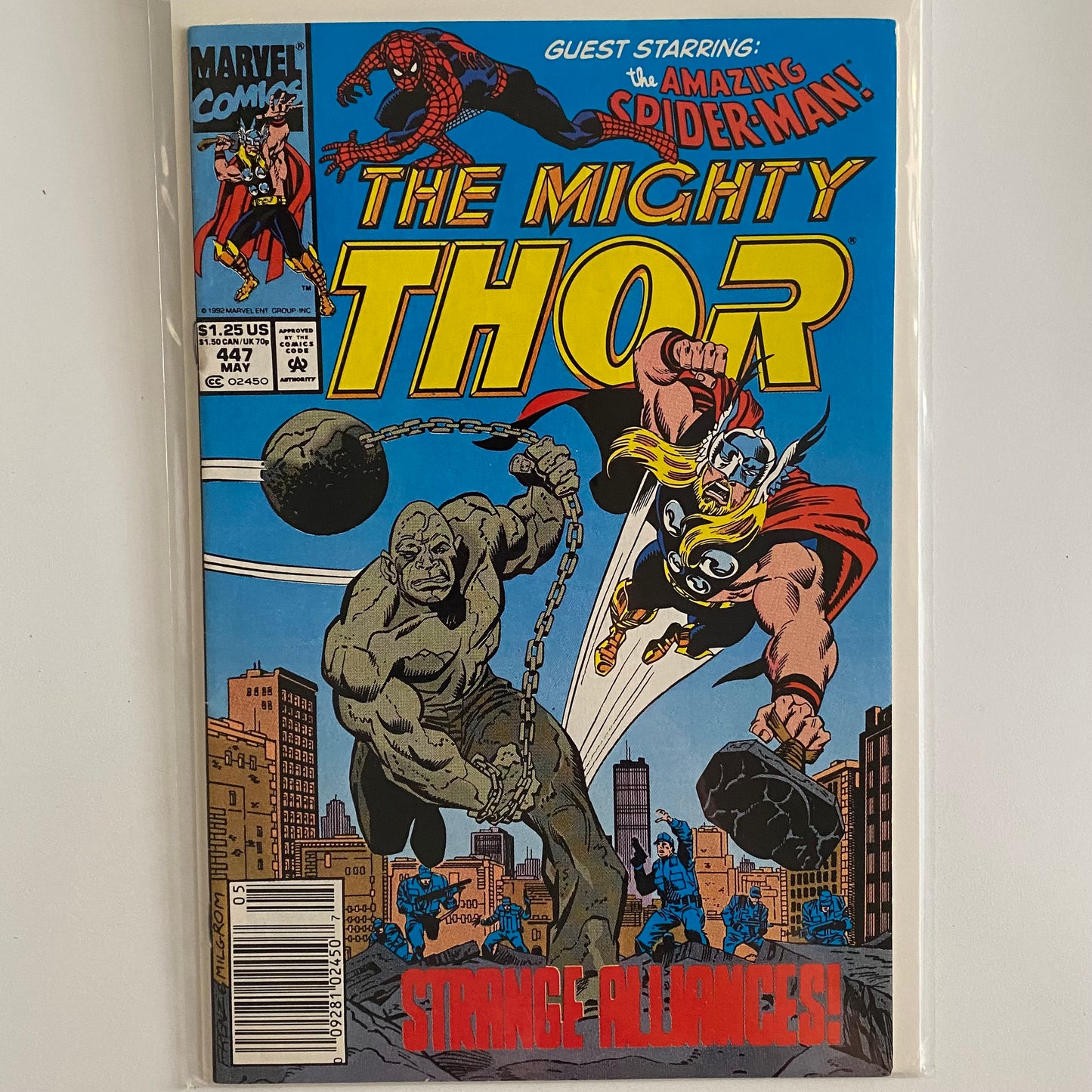 Thor #447 Newsstand