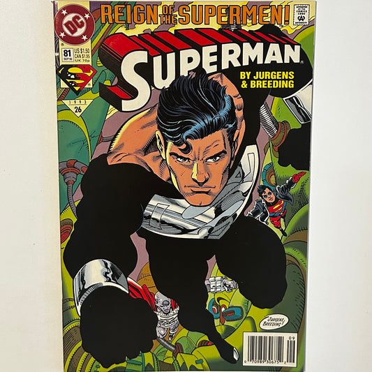Superman #81 Newsstand