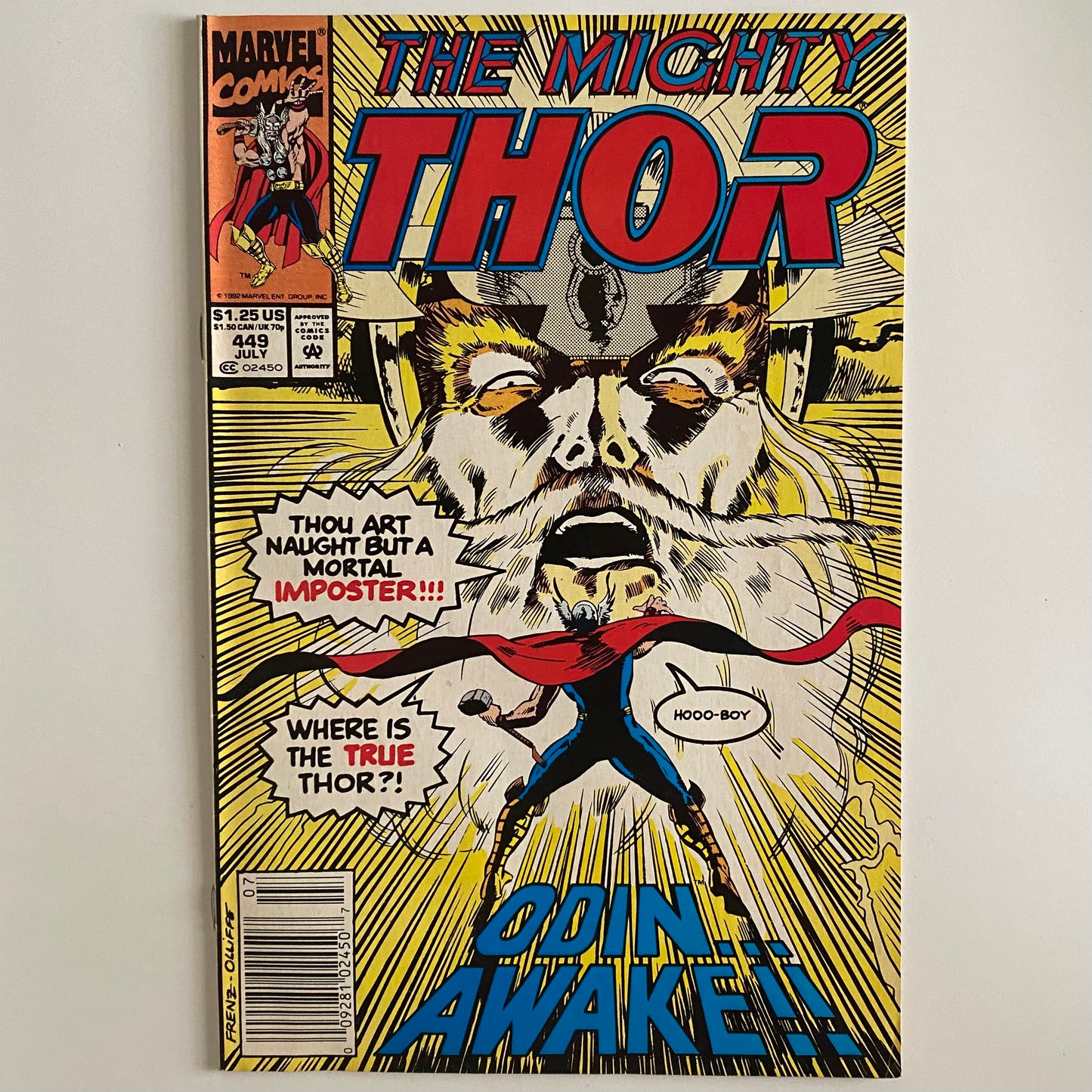 Thor #449 Newsstand
