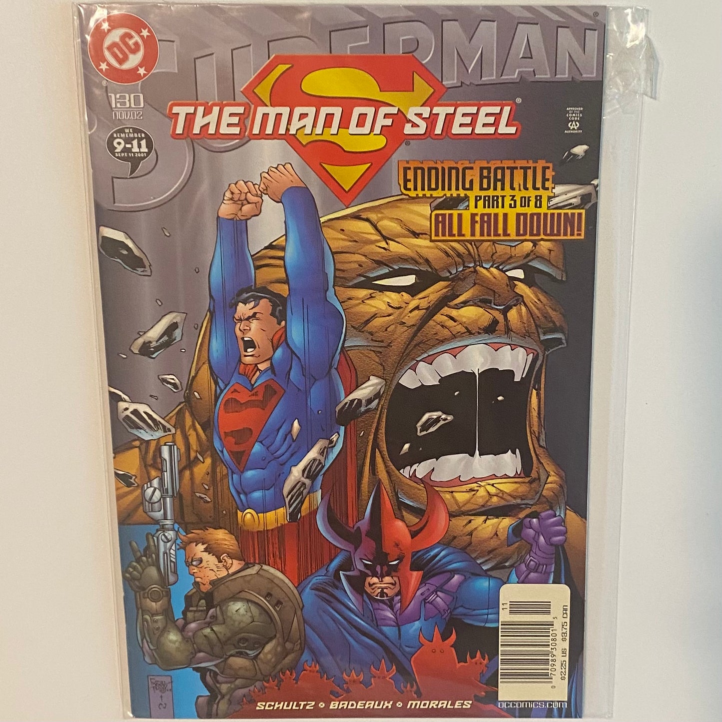 Superman Man of Steel #130 Newsstand