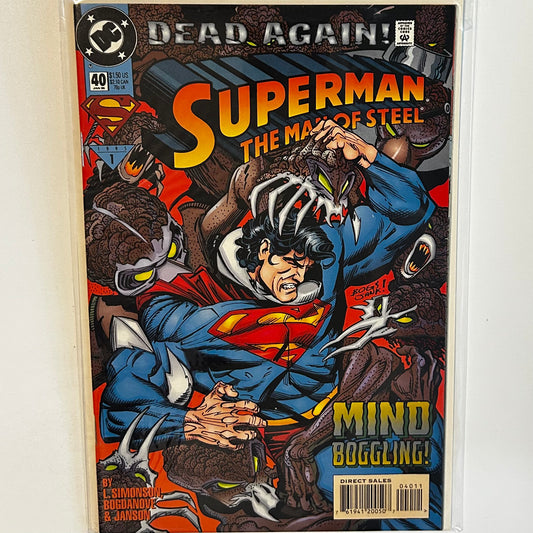 Superman Man of Steel #40