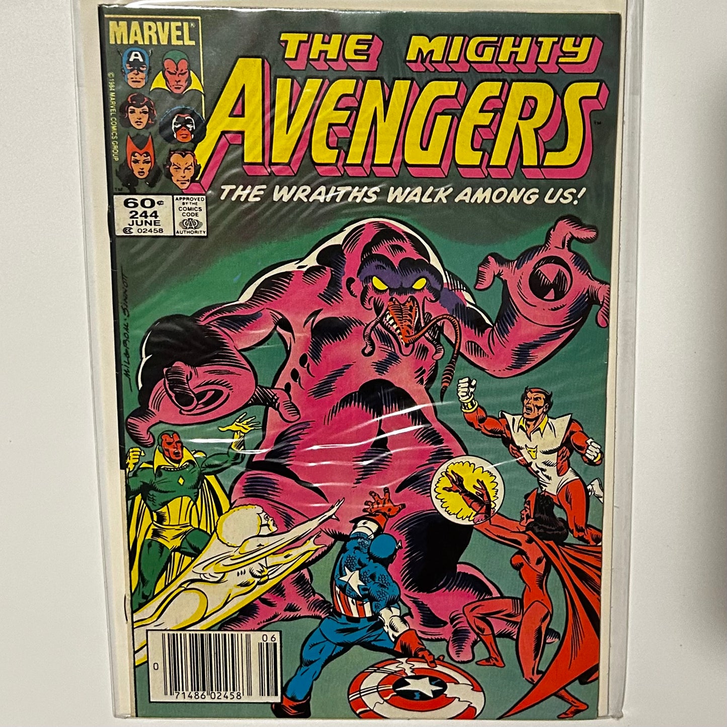 Avengers #244 Newsstand