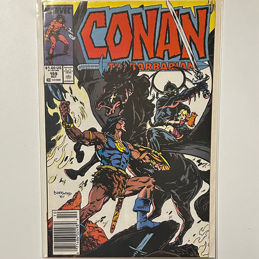 Conan the Barbarian #199 Newsstand