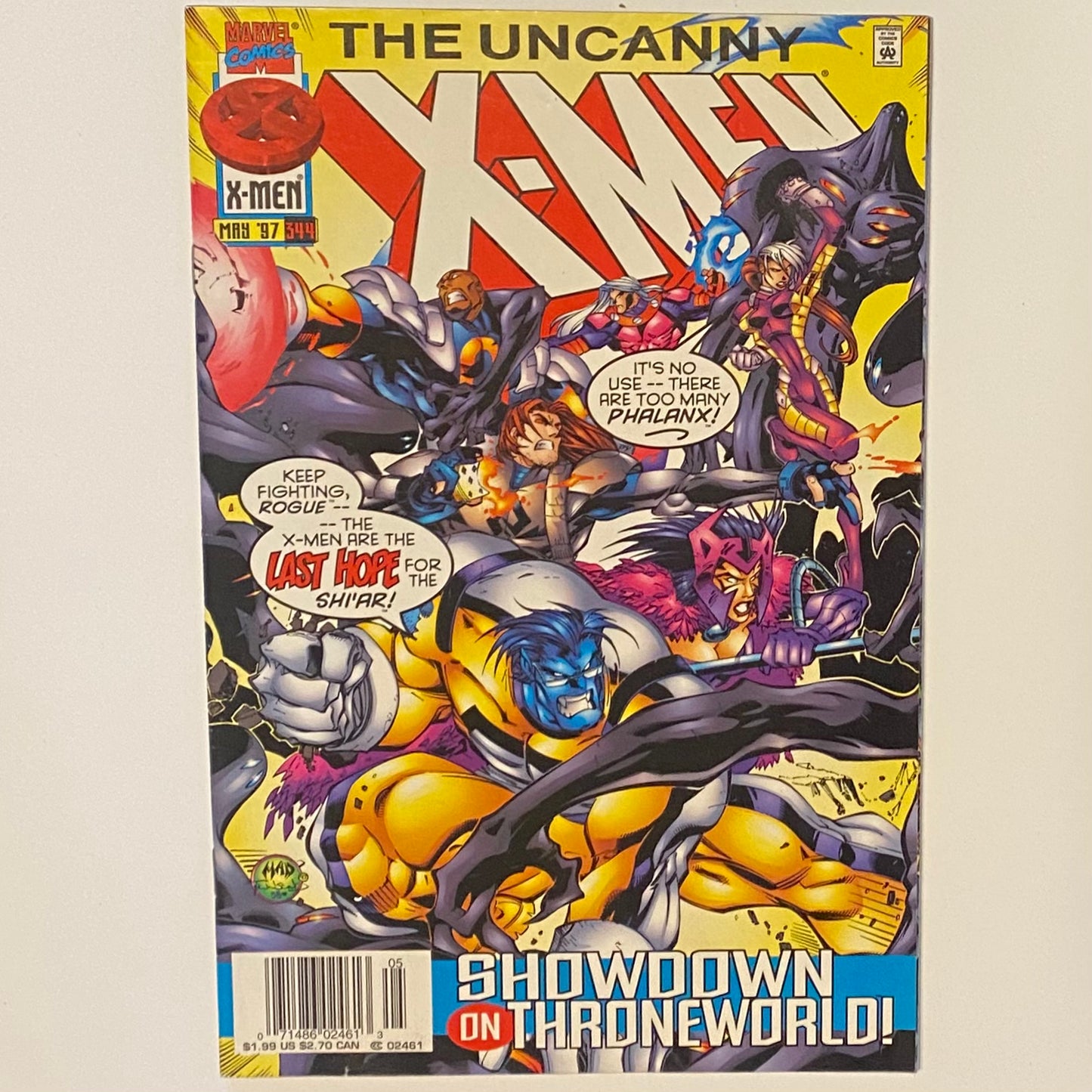 The Uncanny X-men #344 Newsstand