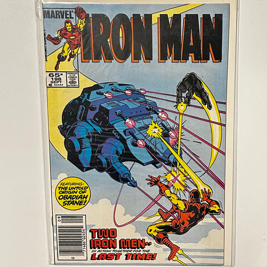 Iron Man #198 Newsstand