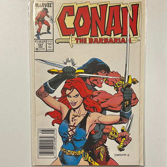 Conan the Barbarian #197 Newsstand