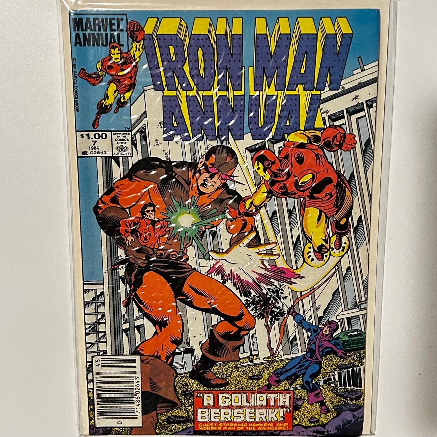 Iron Man #7 Newsstand