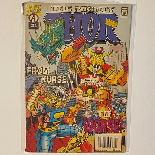Thor #486 Newsstand